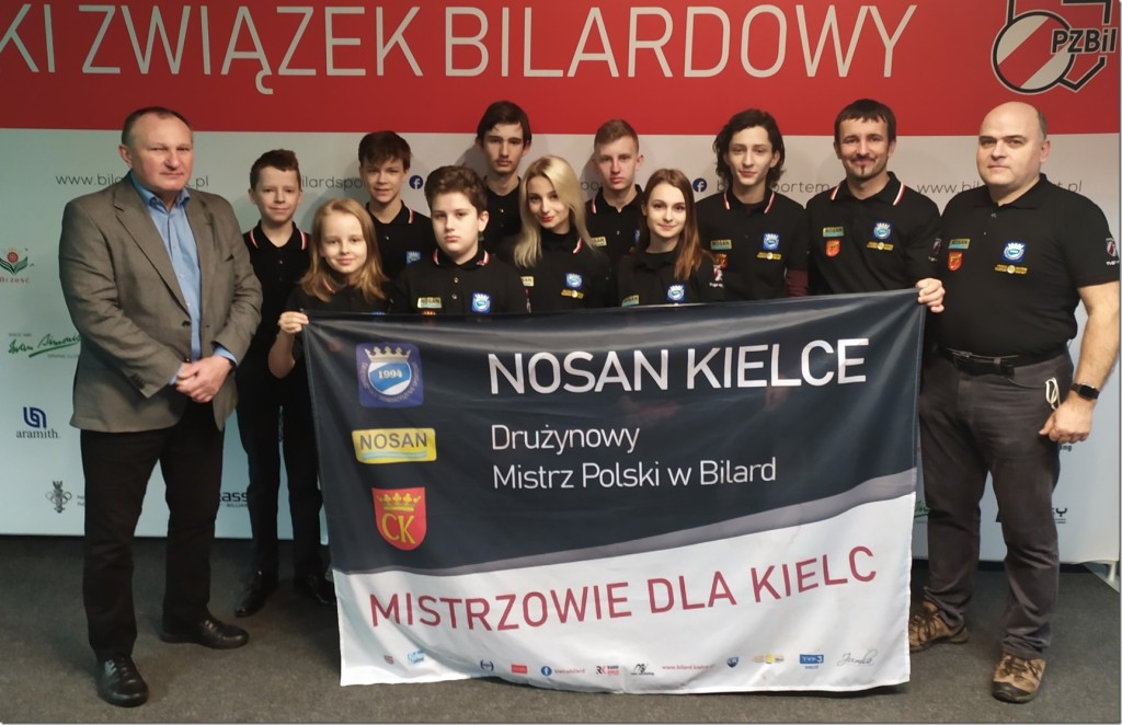 Świetny występ juniorów Nosanu Kielce. Jedenaście medali na mistrzostwach Polski